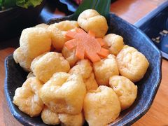 手工豆腐泡-打酱友•斑鱼海鲜粥火锅(吴桥店)