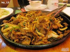 铁板炒烤羊肉-西贝(金桥店)