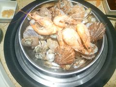 海鲜一篓筐-船梆煮•蒸汽海鲜·炉火烤肉(五四广场店)