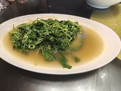 蒜泥炒苋菜-得意楼蒸菜馆