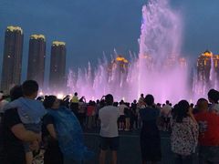 -大连星海广场音乐喷泉