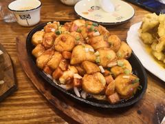 铁板豆腐-东北人家铁锅炖(鞍山路店)