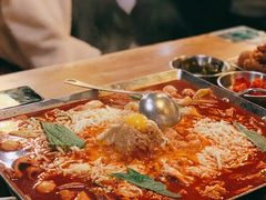 芝士火山炒年糕-包装马车·韩国料理·포장마차