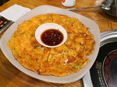 泡菜饼-包装马车·韩国料理·포장마차
