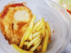 煎荷包蛋-天厨妙香素食餐厅(清华店)