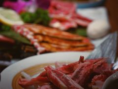 -明洞阿姨·韩式酱蟹烤肉·创意料理(三元桥店)