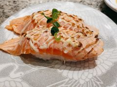 芝士烤三文鱼寿司-合点寿司(美罗城店)