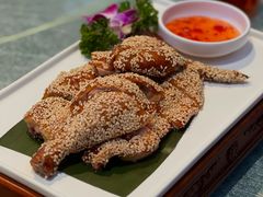 金边脆皮芝麻鸡（只）-唐苑酒家·岭南粤菜名店(太古仓店)