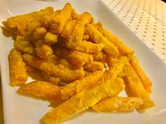 咸蛋黄焗南瓜条-金百万烤鸭店(马甸店)