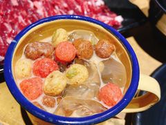 创世纪冰粉-手选潮汕鲜活牛肉火锅(二七广场店)