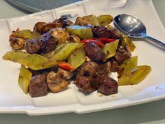 黑椒蘑菇牛肉粒-太极·粤菜餐厅(亚运村鸟巢店)