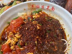 特色三合一-手擀菠菜面(西康路店)