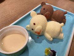 牛奶小熊猫布甸-麒麟中餐厅·经典粤菜·地道菜式老字号(广州长隆酒店)
