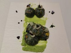 藏红花苗鲜虫草花春竹笋石榴包-上蔬无瑕· 创意素食·Vegetarian(华采天地店)