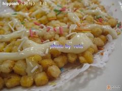 玉米烙之近景-宁波汉通海鲜大酒店(江湾店)