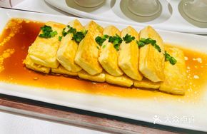 Scallion-Fried Homemade Tofu