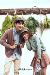 俏皮可爱-巴黎婚纱摄影工作室