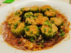 蒜蓉蒸丝瓜-汤城小厨•粤菜•靓汤(西直门凯德MALL店)