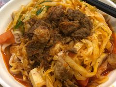 酸菜牛肉拌面-桂花香手工面(鼓楼店)