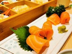 三文鱼刺身-柏鮨寿司.刺身.定食(米山町地中海店)