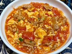 番茄牛肉滑蛋-晓平饭店(嘉善路店)