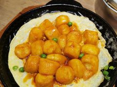 煎鸡蛋日本豆腐-新白鹿餐厅(城西银泰城店)