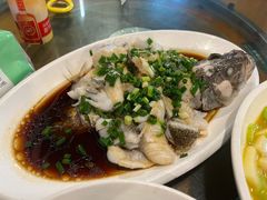 葱花鲈鱼-王家厨房(新华路店)