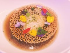 慢火煮蛋蘑菇清汤-AZUR聚(香格里拉饭店)