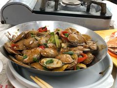豉椒炒蚬-凤城康记饭店