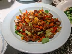 小炒黄牛肉-胖鱼头·南京菜·河景餐厅(夫子庙店)