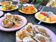 -JW万豪厨房餐厅·滨海草坪烧烤·海鲜·海景(三亚绿发山海天JW万豪酒店)