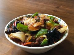 -歹歹的加个面过油肉拌面