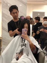 点击看大图 -3AM HAIR SALON染发烫发接发
