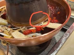 口蘑鲜汤锅底-三宝涮肉(体育学院店)