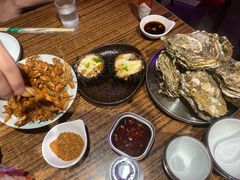 海胆蒸蛋-蚝堡海鲜·威海菜·海肠捞饭·烧烤·亚洲吃蚝公司(幸福门店)