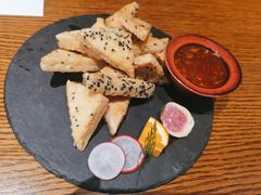 泰式芝麻煎豆腐-甜阿姨·天台花园私房菜(万松园店)
