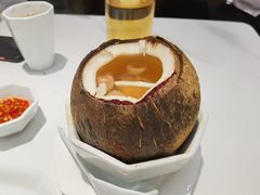 椰皇竹荪炖鸡-金戈戈香港豉油鸡(南山海岸城店)