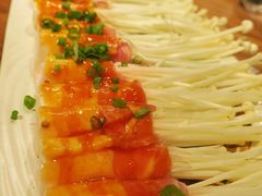 -明洞阿姨·韩式酱蟹烤肉·创意料理(三元桥店)