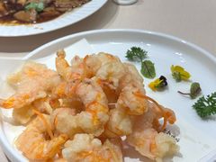 炸烹大虾-三棵饭店