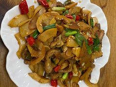 酸笋炒大肠-牛八宝桂林米粉(八里庄店)