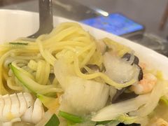 海鲜辣汤面-桃园中华料理炸酱面(燕儿岛路店)