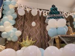 -小鲤鱼生日气球派对会场策划布置