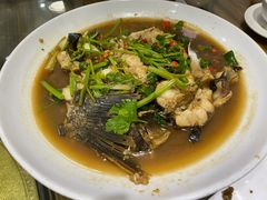 大金湖有机鱼一鱼多吃-渔老大·有机鱼馆·老字号(古城店)