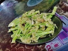 蒜蓉炒台山菜花-胜记大排档·台山本地海鲜·台山黄鳝饭