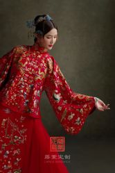 -藤薰定制中式嫁衣礼服旗袍店
