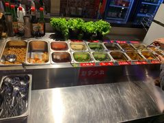 自助调料区-二虎原味烧烤