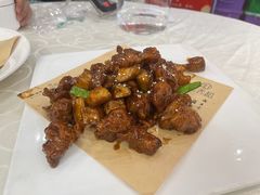 金蒜子澳洲牛肉粒-普天和酒楼(天津之眼店)