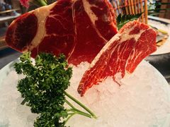 和牛上脑-红沃鳗鱼黑牛烤肉店(不老街店)