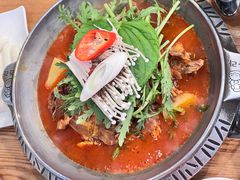 -喇喇排骨火锅·传统韩式脊骨汤(望京西园总店)