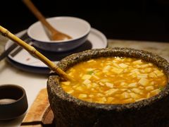 鸡汤虾仁豆腐-绿茶餐厅(燕郊永旺店)